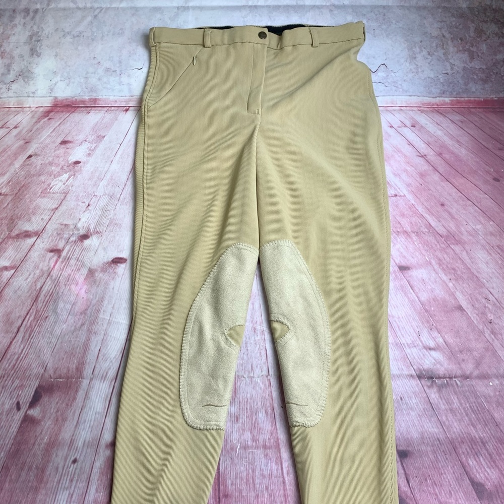 💵Tuff Rider Front Zip Patch Knee Patch Size 32 - Picture 7 of 15